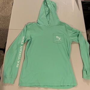 Boys Southern Tide Long Sleeve Green